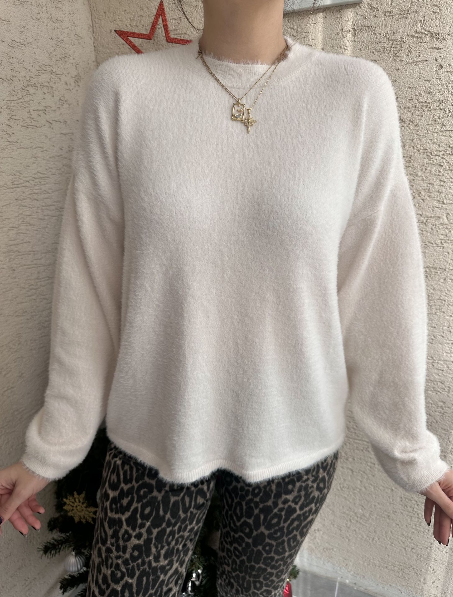 Basic Yumoş Triko Ekru