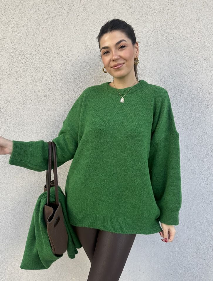 Pinto Atkılı Kazak Yeşil