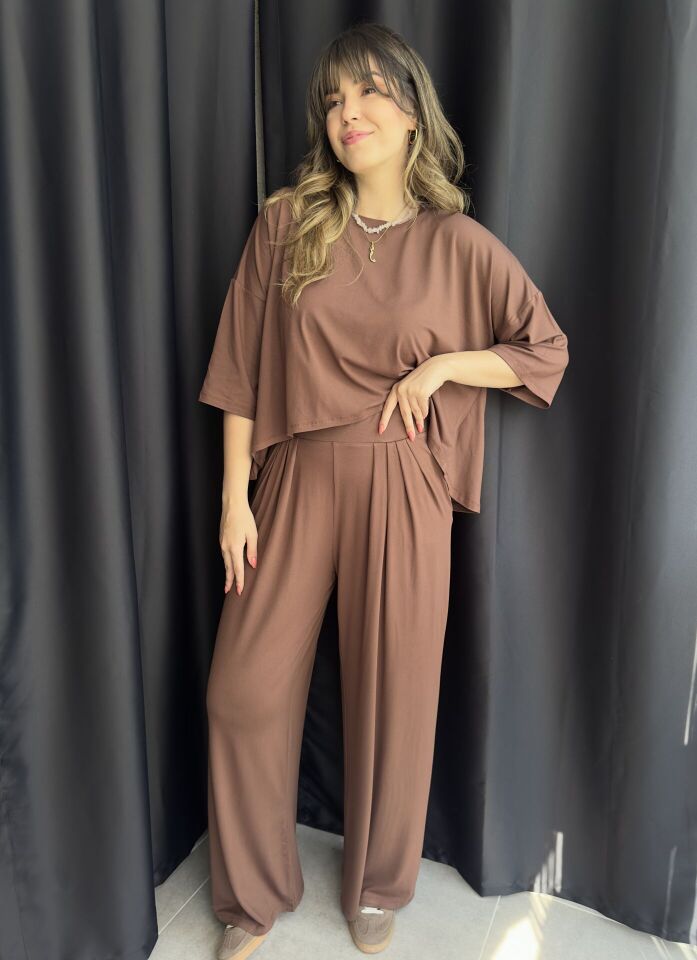 Belinda Kahverengi Modal Takım