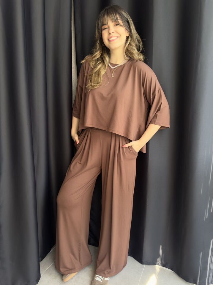 Belinda Kahverengi Modal Takım