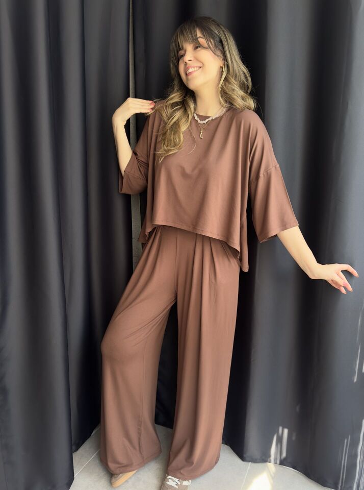 Belinda Kahverengi Modal Takım