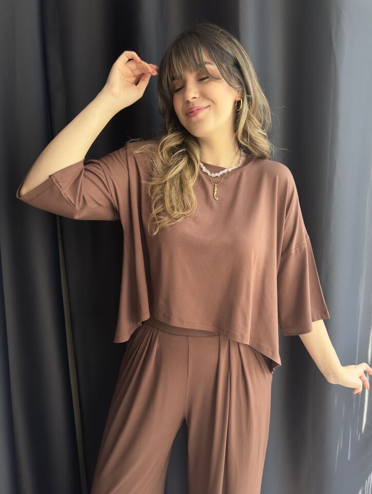 Belinda Kahverengi Modal Takım