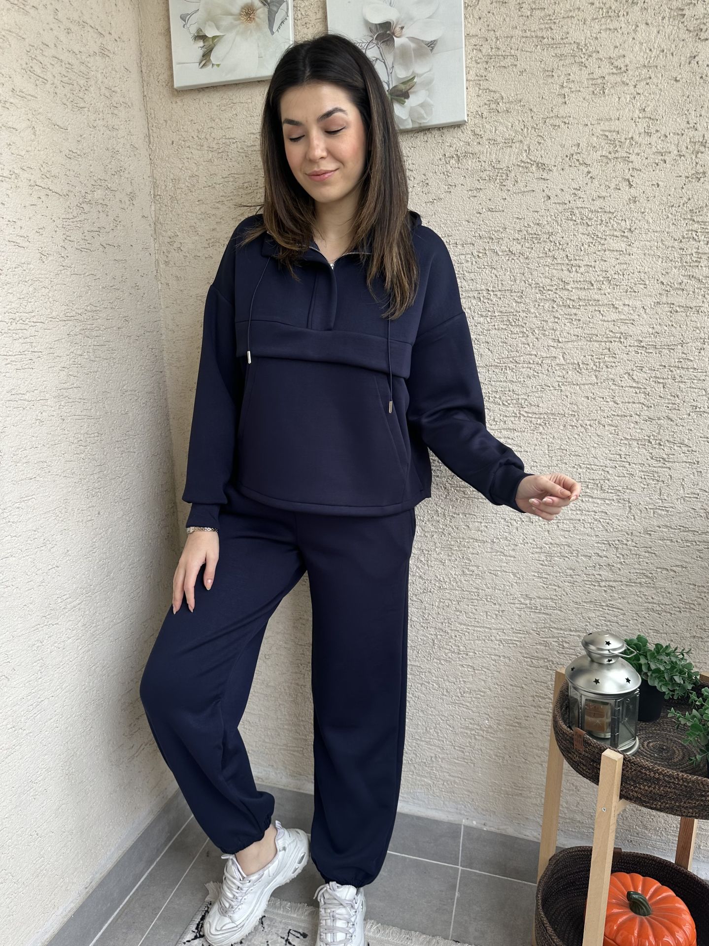 Büyük Cepli Lacivert Model Takım