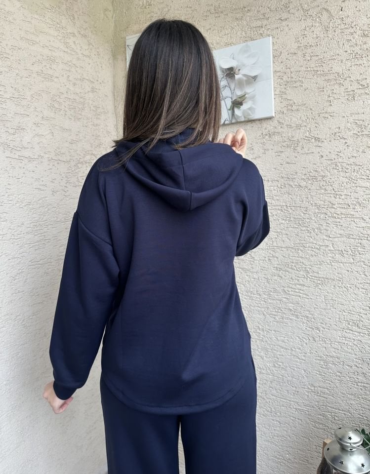 Büyük Cepli Lacivert Model Takım