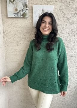 Yeşil İncili Kazak