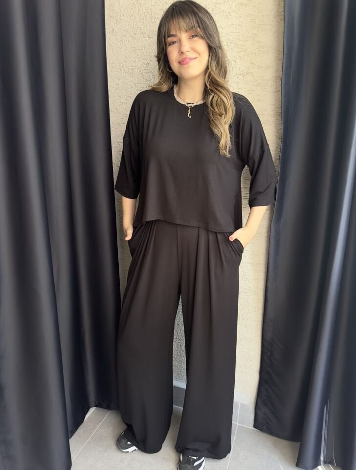 Belinda Siyah Modal Takım
