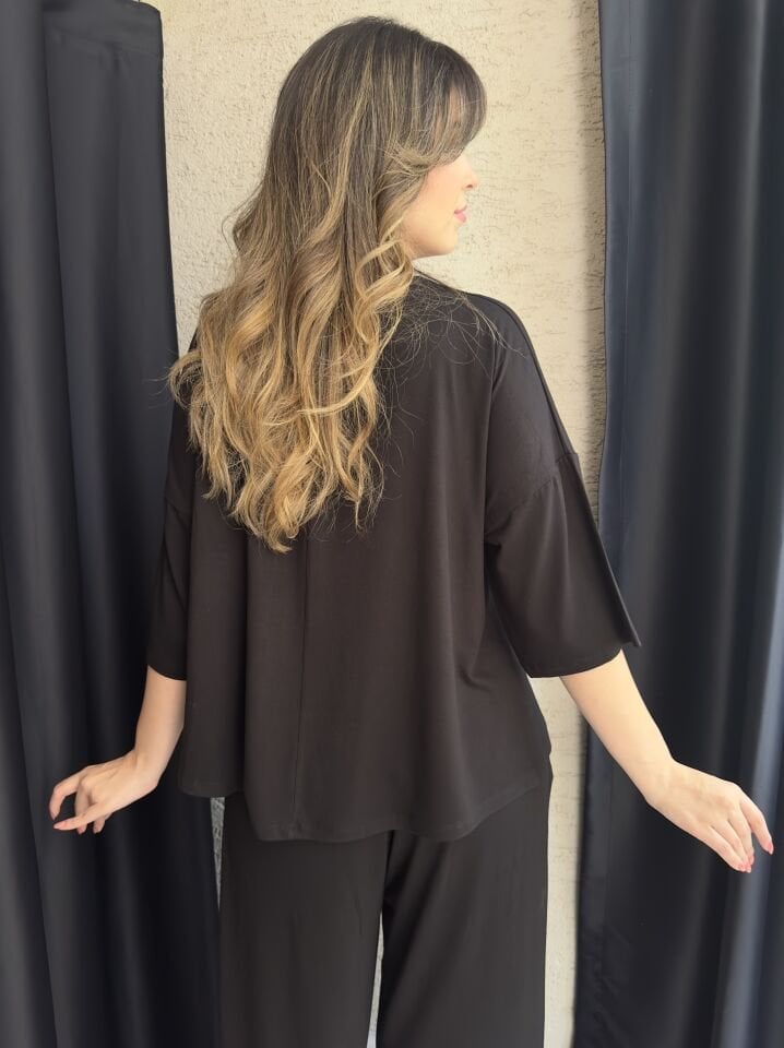 Belinda Siyah Modal Takım