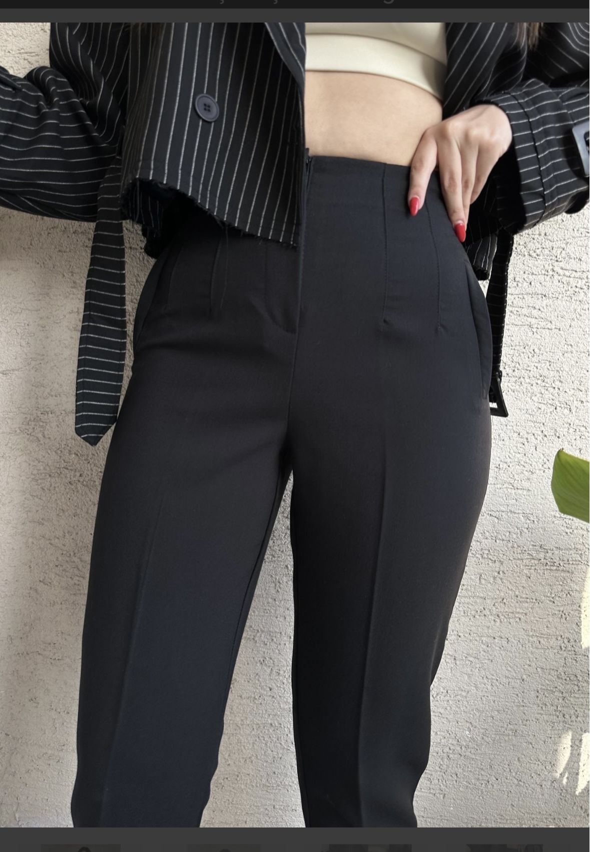 ZR Model Pensli Havuç Pantolon