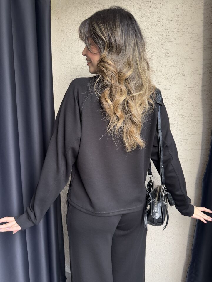 Siyah Çımalı Modal Takım