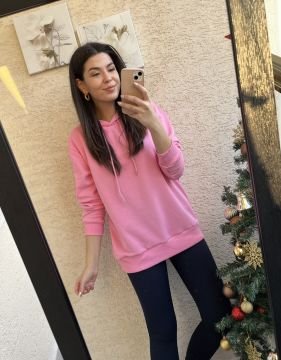Toz Pembe Sweatshirt