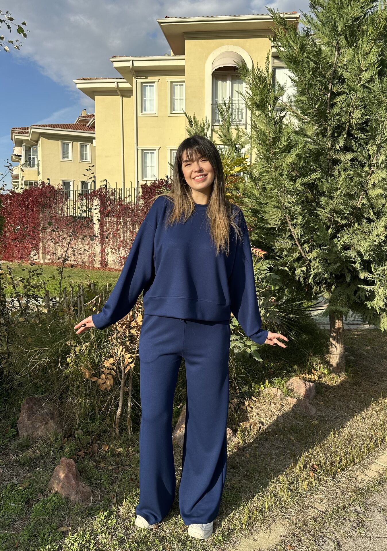 Clara Lacivert Modal Takım