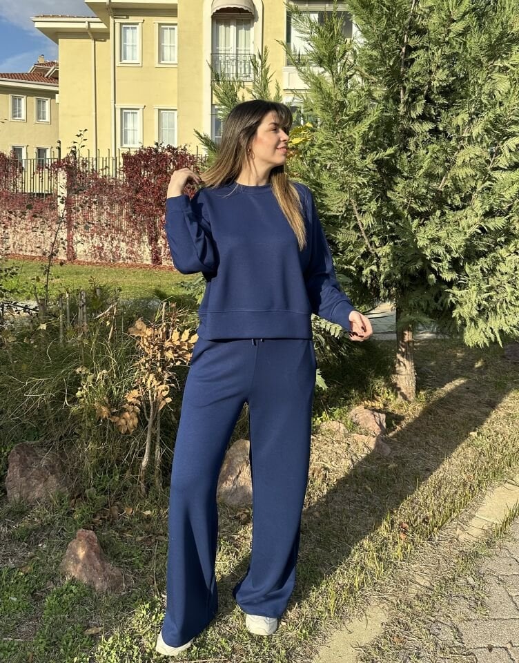 Clara Lacivert Modal Takım