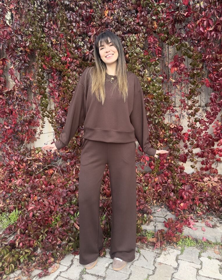 Clara Kahverengi Modal Takım