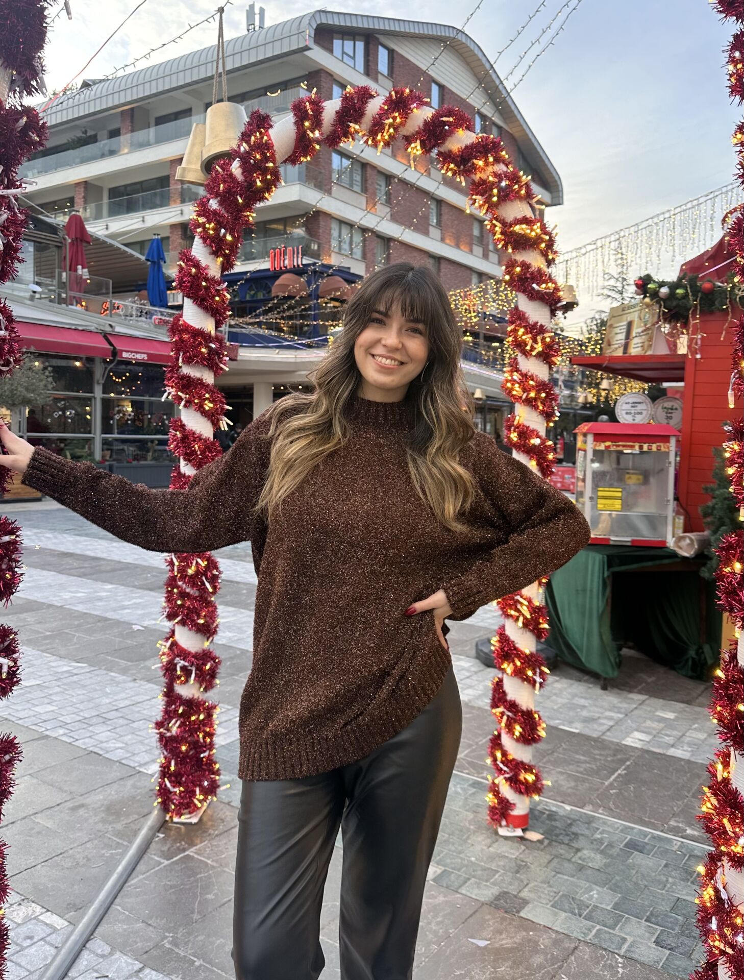 Kahverengi Simli Kazak