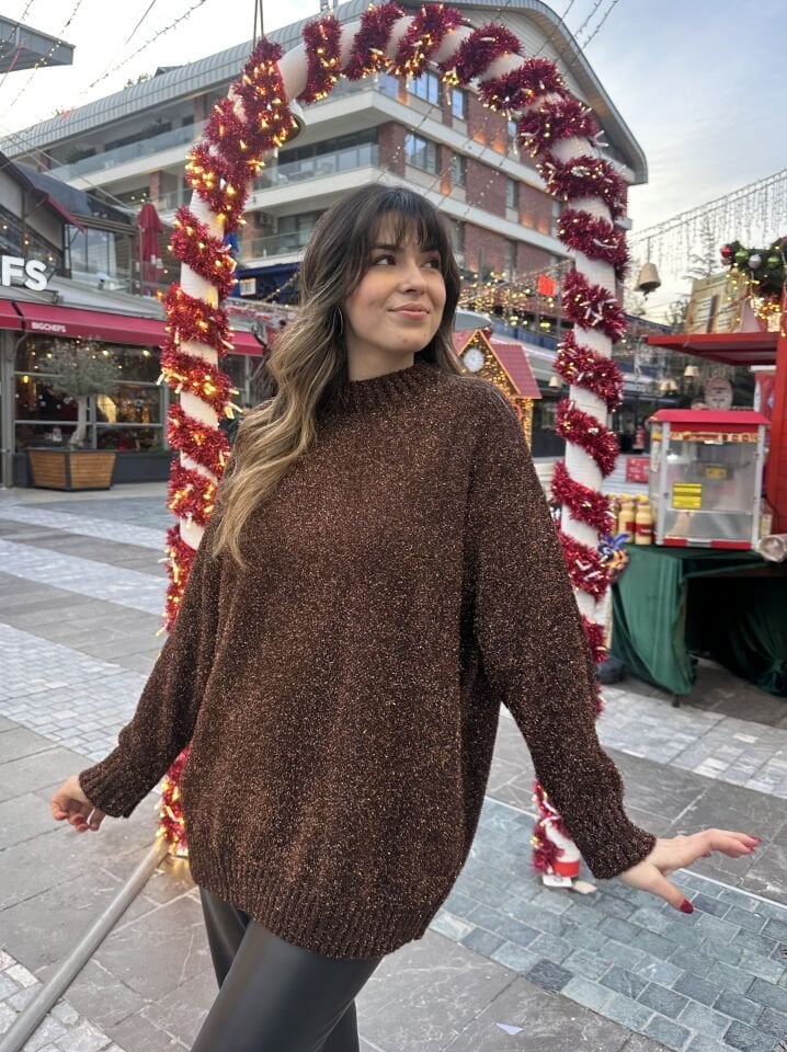 Kahverengi Simli Kazak