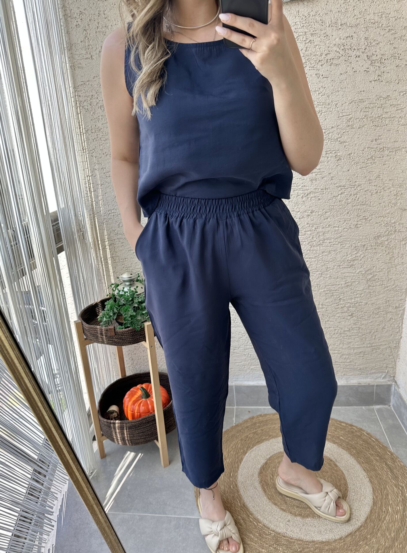 Lacivert Tensel Kolsuz Takım